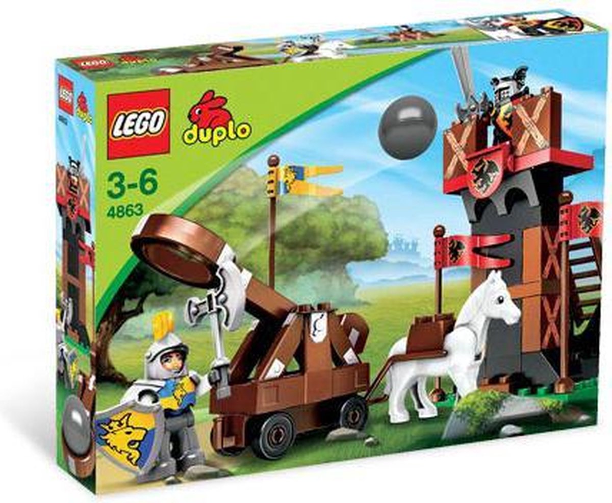 LEGO Duplo Wachtpost met Katapult - 4863