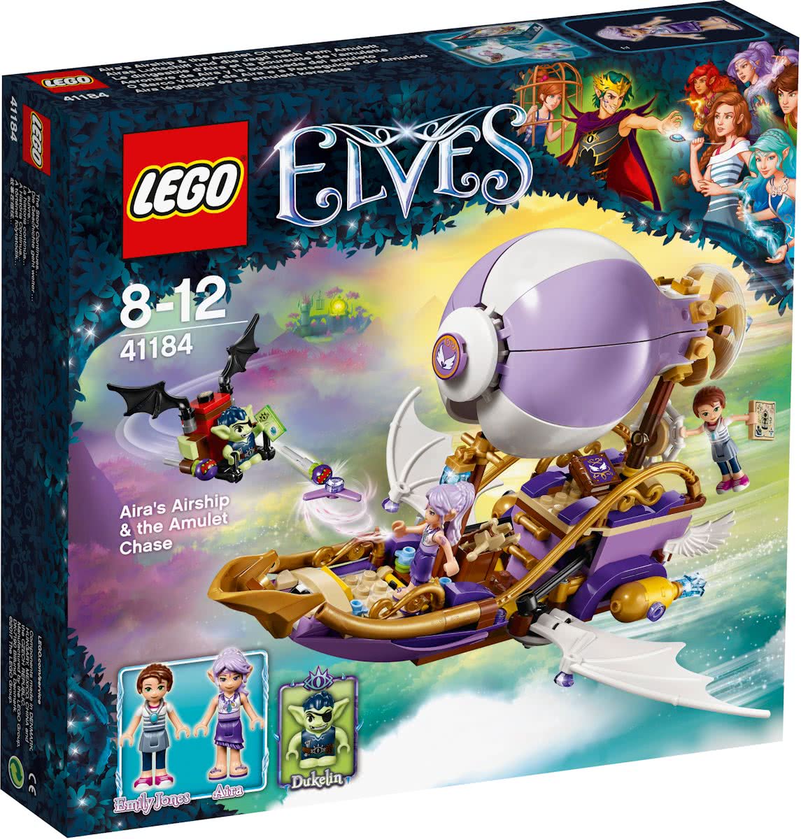 LEGO Elves Airas Luchtschip & de Jacht op het Amulet - 41184