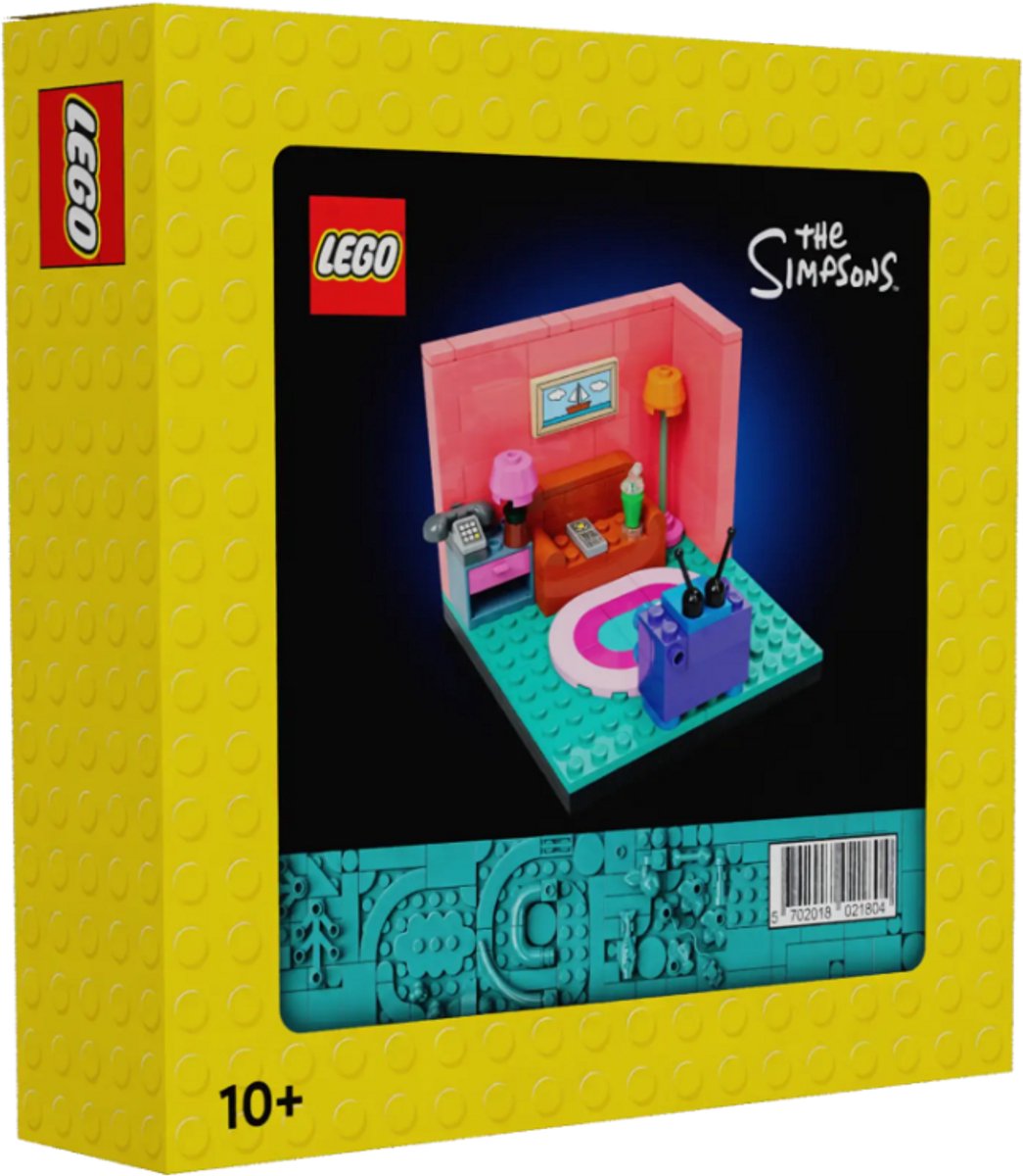 LEGO Exclusive - 5009325 6578425 - The Simpsons Woonkamer - Uitbreiding