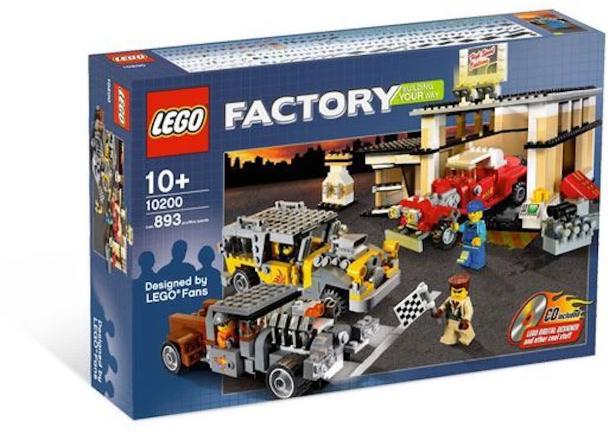 LEGO Factory Custom Car Garage - 10200