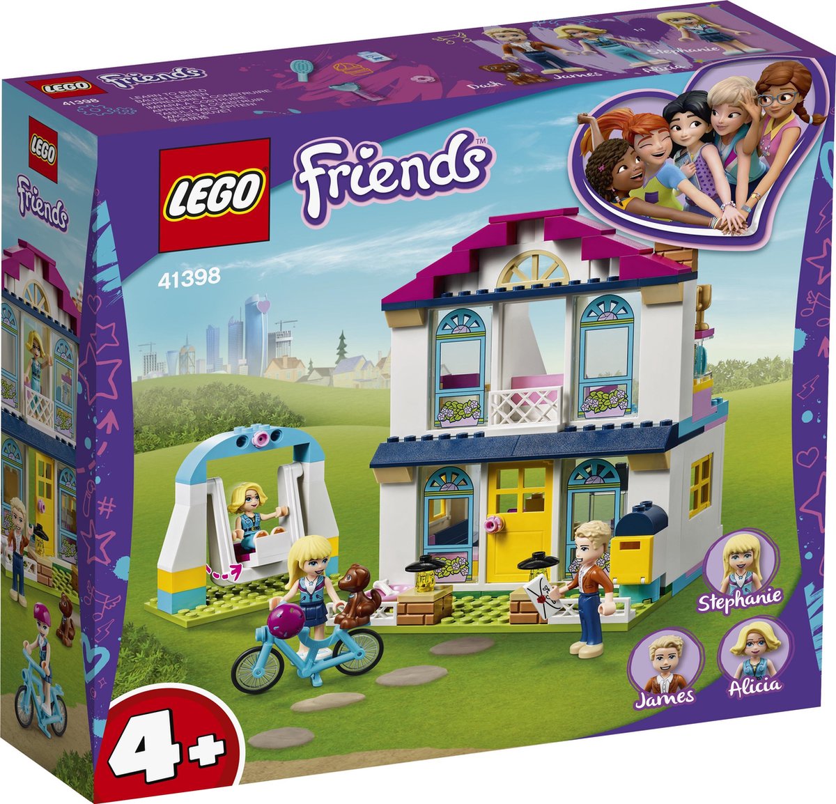 LEGO Friends 4+ Stephanies Huis - 41398