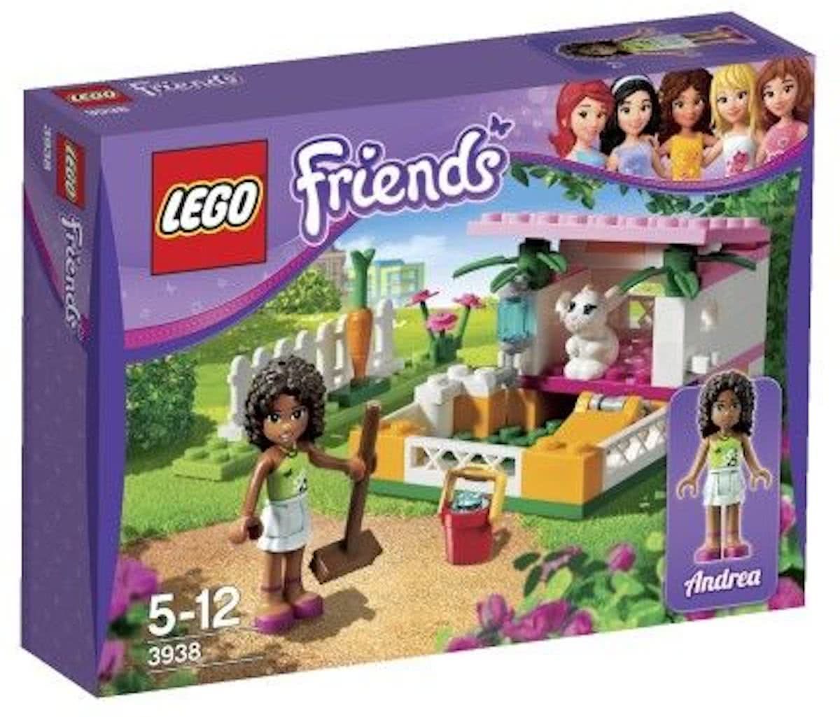 LEGO Friends Adreas Konijnenhok - 3938