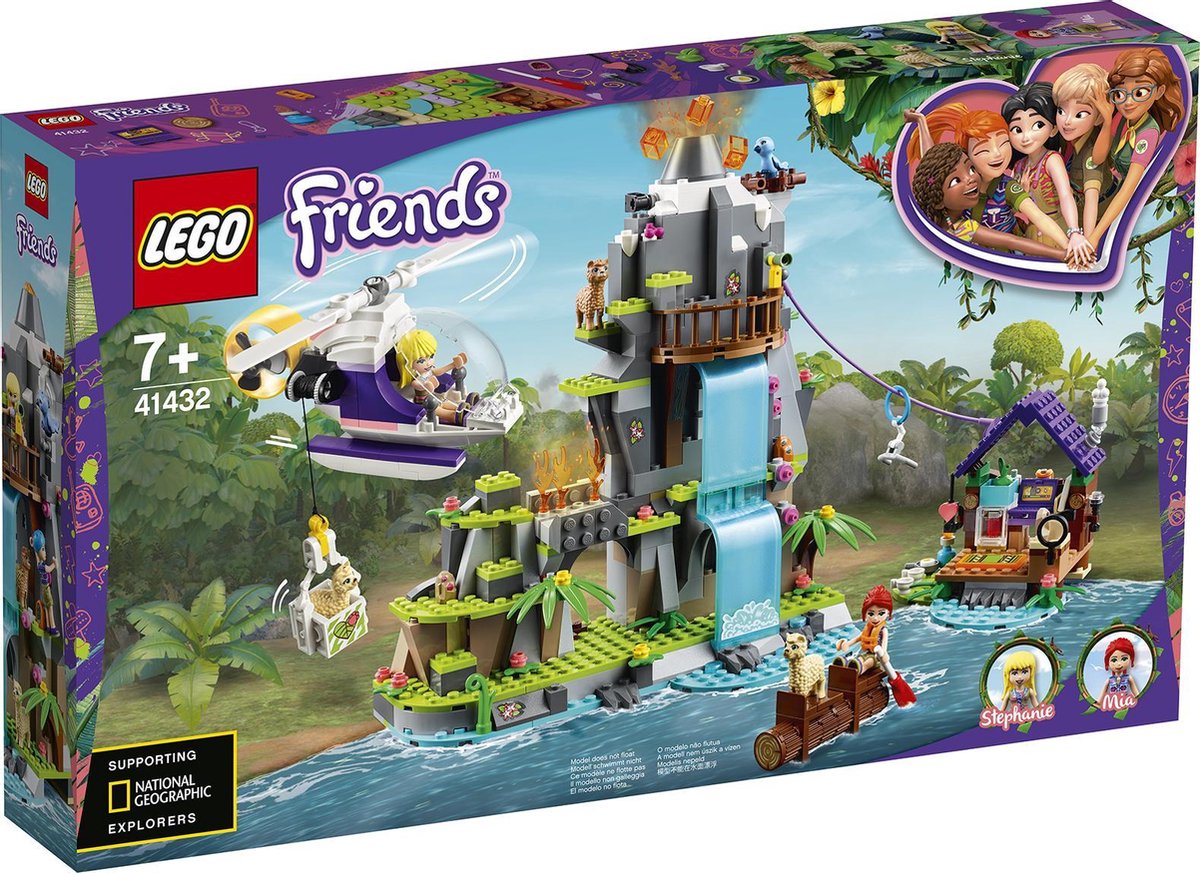 LEGO Friends Alpaca berg jungle reddingsactie - 41432