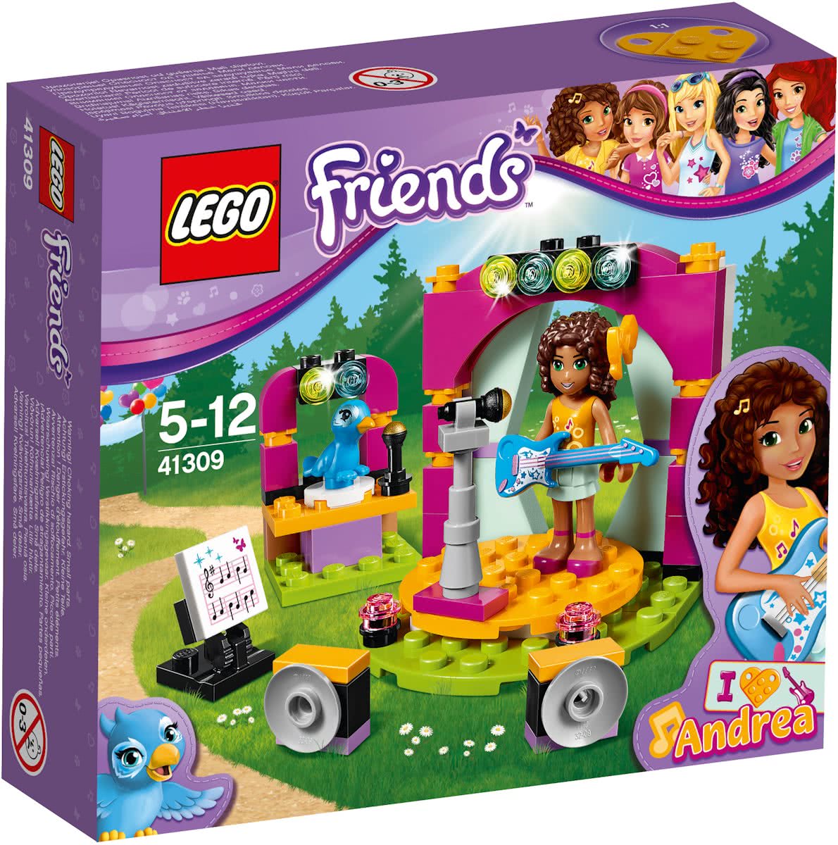 LEGO Friends Andreas Muzikale Duet - 41309