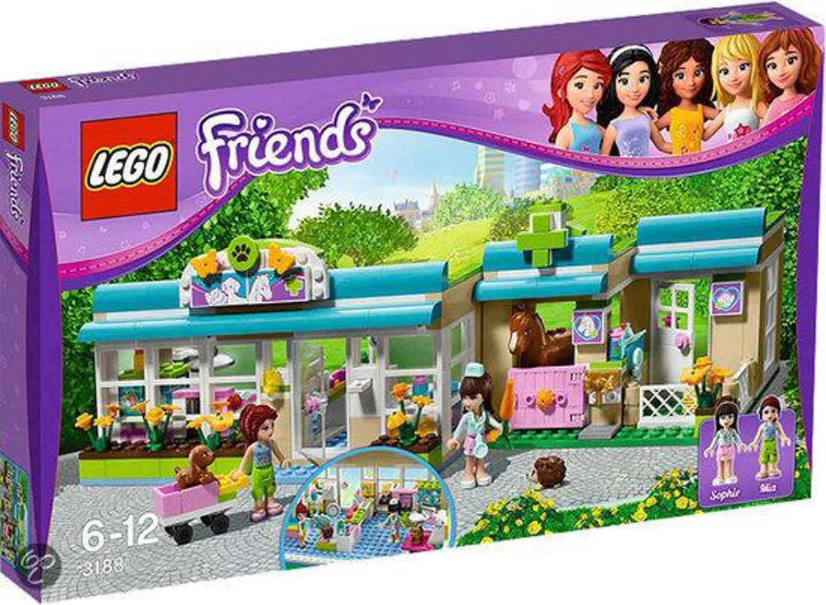 LEGO Friends Drukke Dierenkliniek - 3188