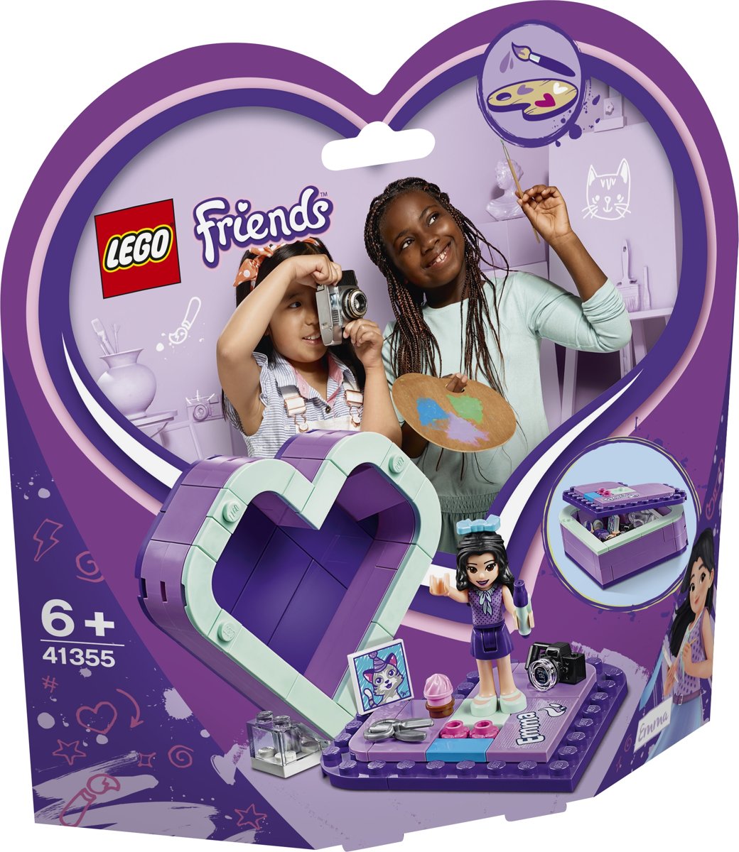 LEGO Friends Emmas Hartvormige Doos - 41355