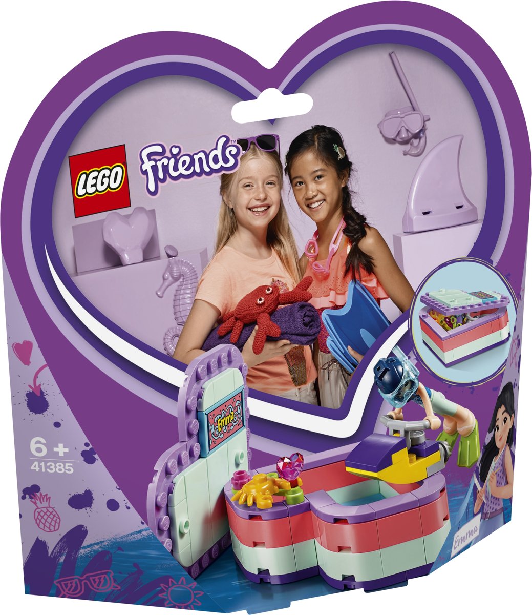 LEGO Friends Emmas Hartvormige Zomerdoos - 41385