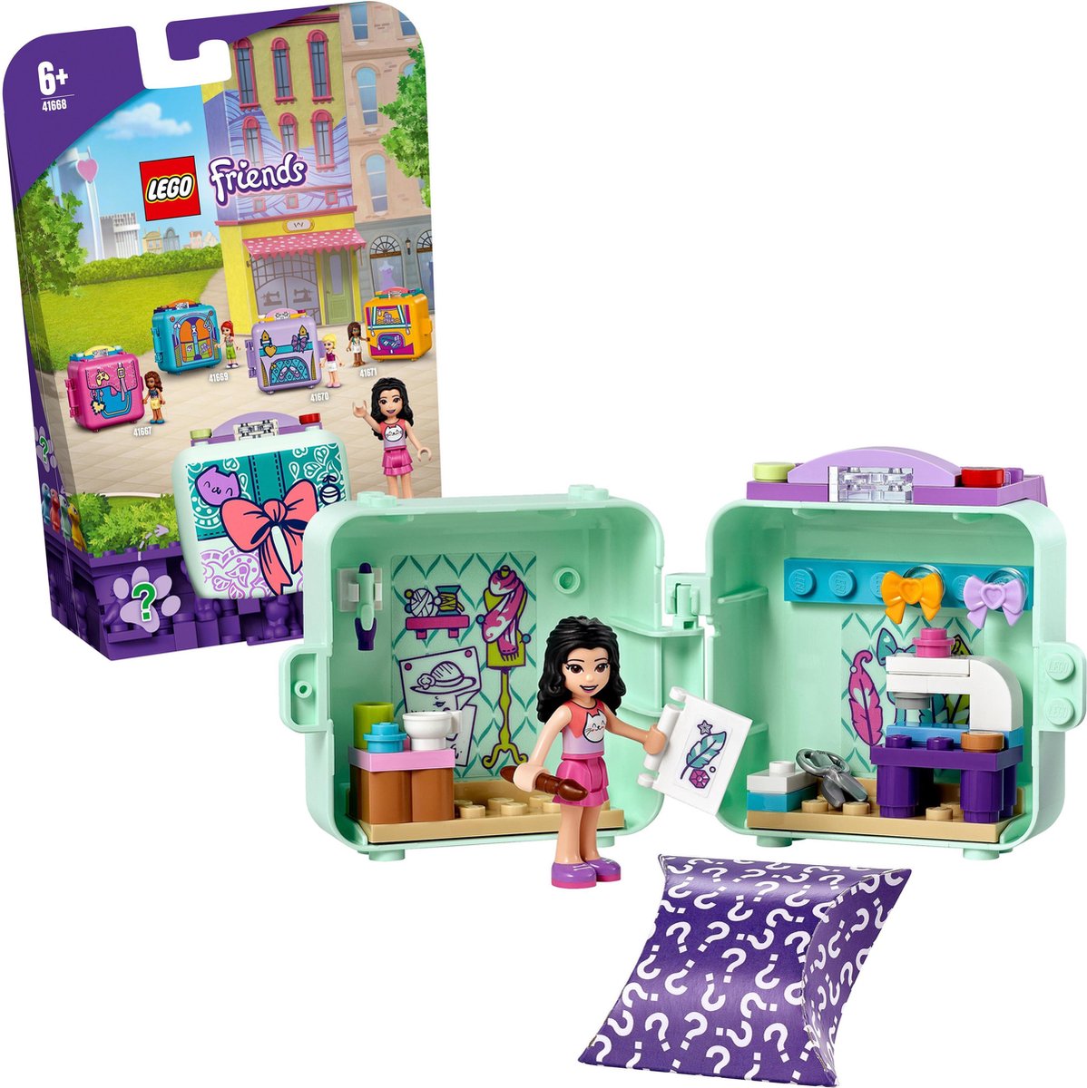 LEGO Friends Emmas Modekubus - 41668