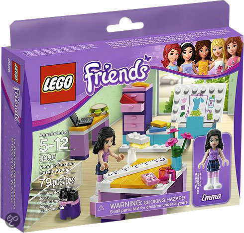 LEGO Friends Emmas Ontwerpstudio - 3936