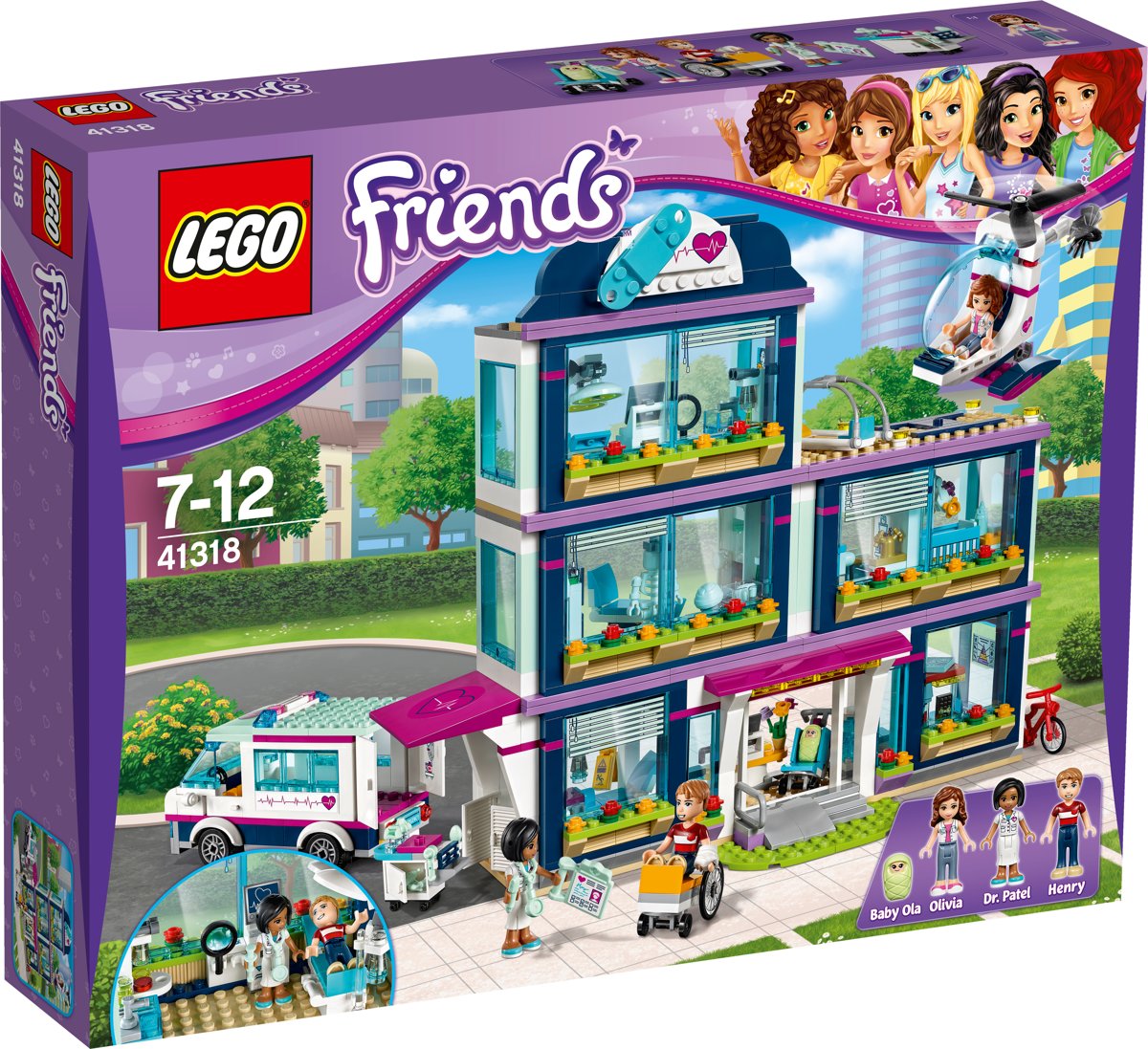 LEGO Friends Heartlake Ziekenhuis - 41318