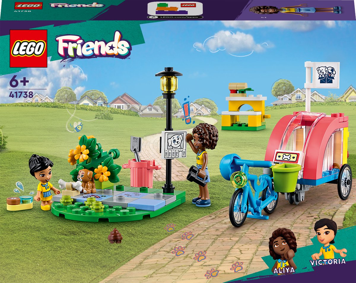 LEGO Friends Honden reddingsfiets - 41738