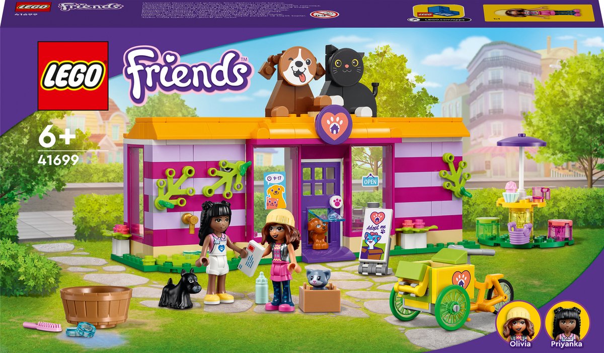 LEGO Friends Huisdierenadoptie Café - 41699