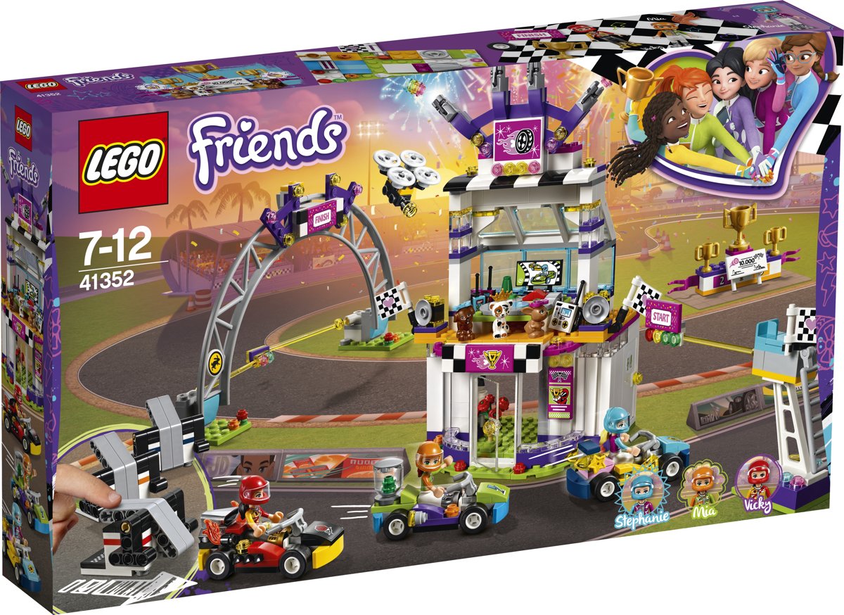 LEGO Friends Kart De Grote Racedag - 41352