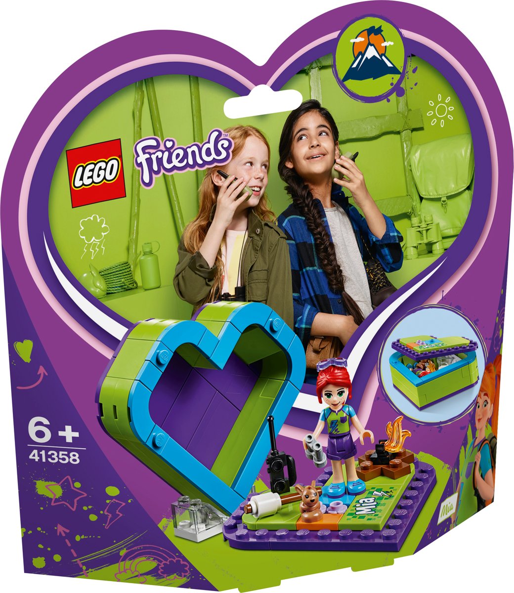 LEGO Friends Mias Hartvormige Doos - 41358