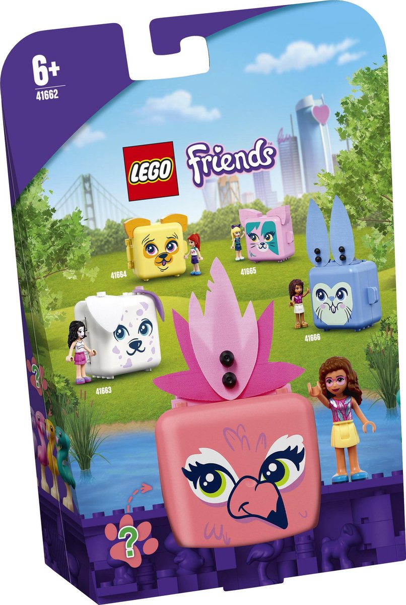 LEGO Friends Olivias Flamingokubus - 41662