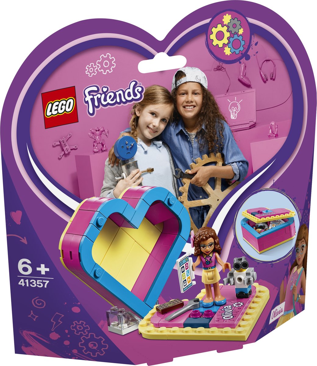 LEGO Friends Olivias Hartvormige Doos - 41357