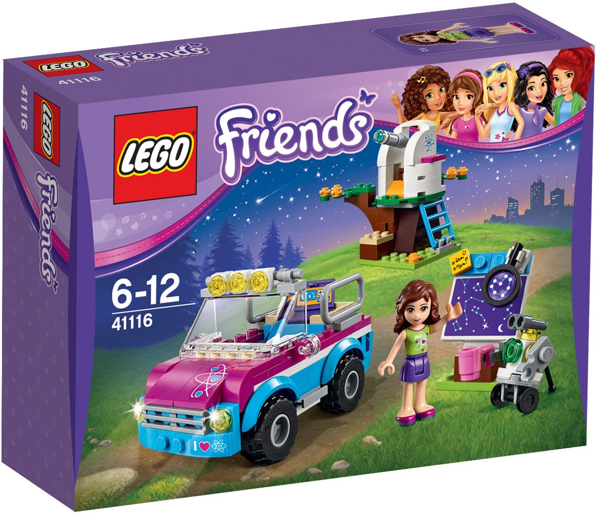 LEGO Friends Olivias Onderzoeksvoertuig - 41116