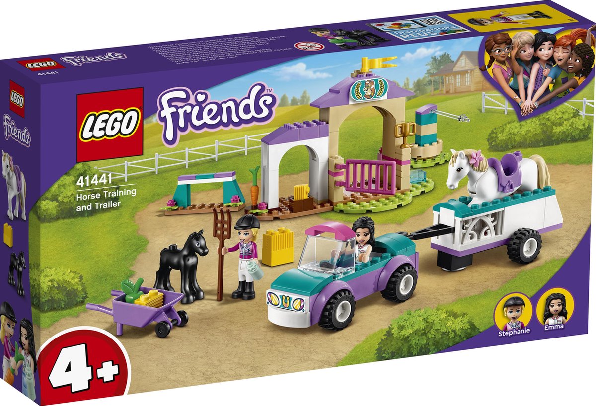 LEGO Friends Paardentraining en aanhanger Speelgoed