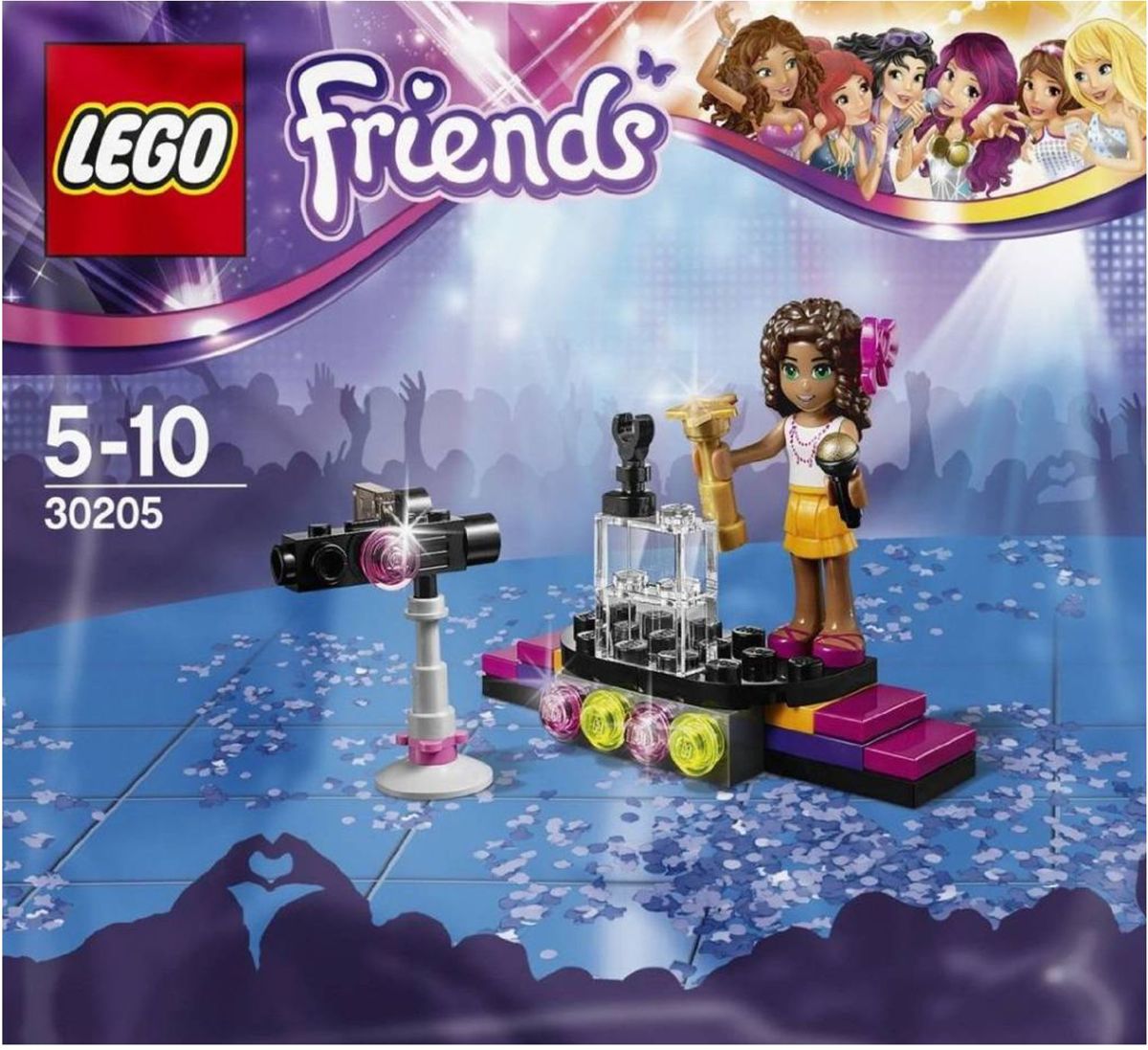 LEGO Friends Popster Rode Loper - 30205