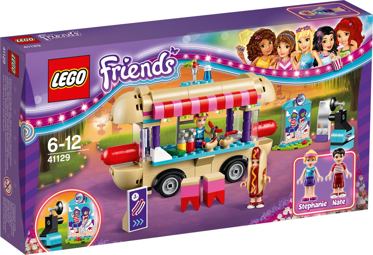 LEGO Friends Pretpark Hotdog-wagen - 41129