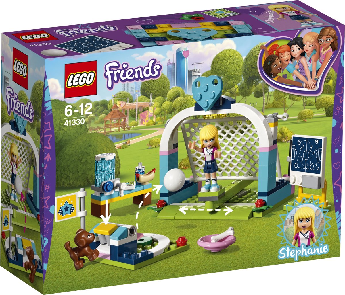 LEGO Friends Stephanies Voetbaltraining - 41330