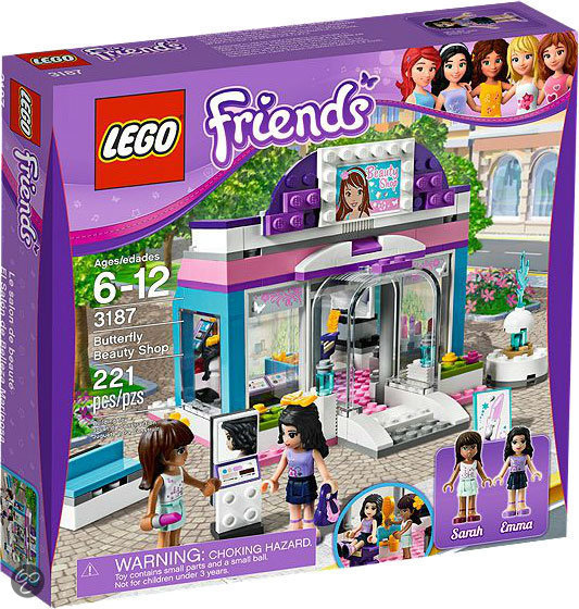 LEGO Friends Stijlvolle Schoonheidssalon - 3187