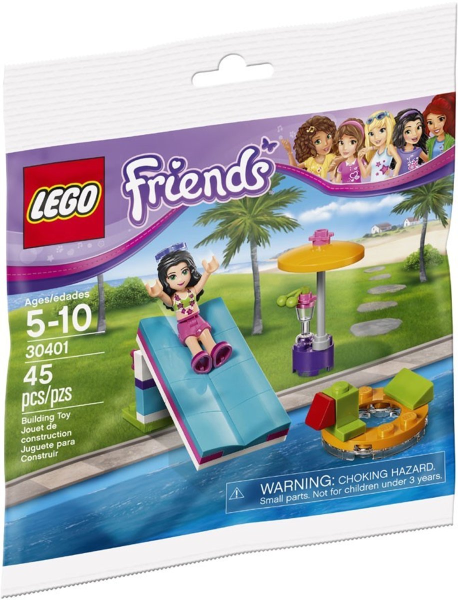 LEGO Friends waterglijbaan polybag-zakje 30401