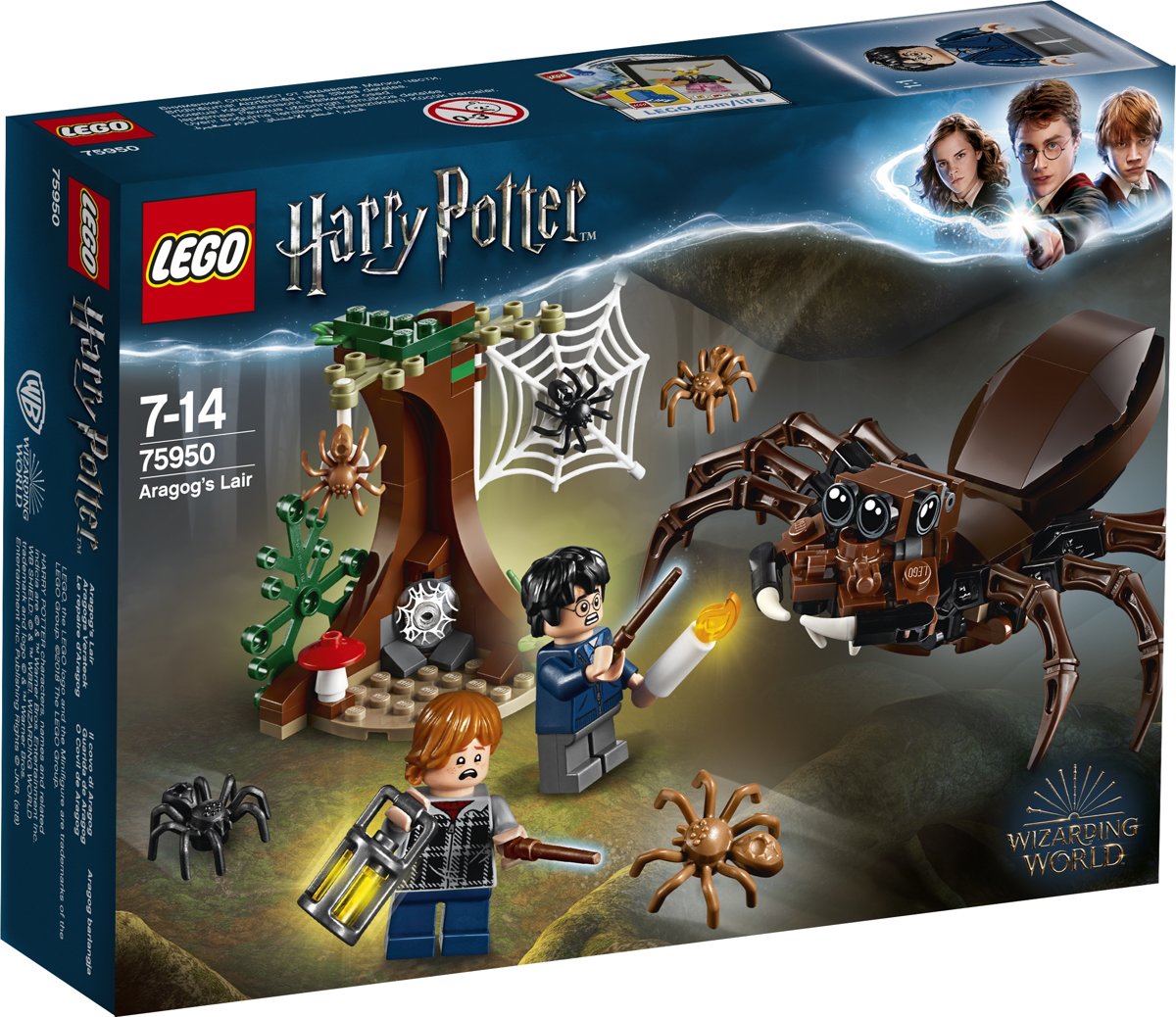 LEGO Harry Potter Aragogs Schuilplaats - 75950