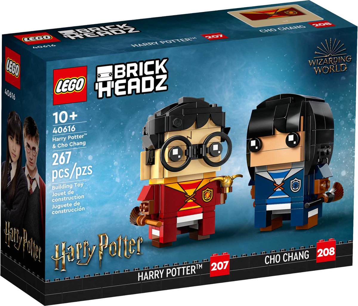 LEGO Harry Potter Brickheadz 40616 - Harry Potter™ en Cho Chang