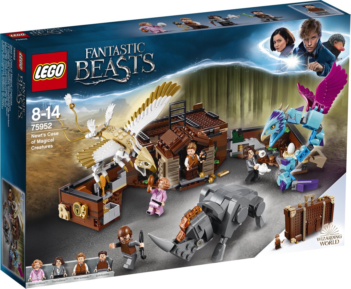 LEGO Harry Potter Fantastic Beasts Newts Koffer met Magische Wezens - 75952