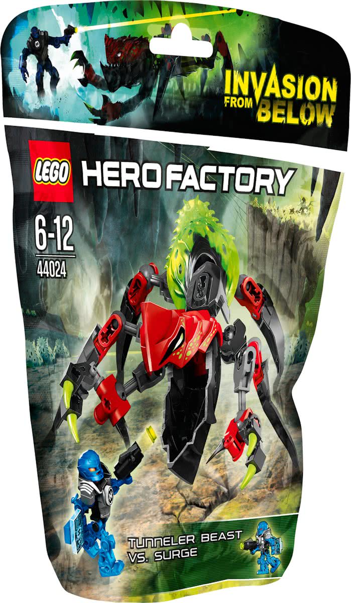 LEGO Hero Factory TUNNELBEEST vs. SURGE - 44024