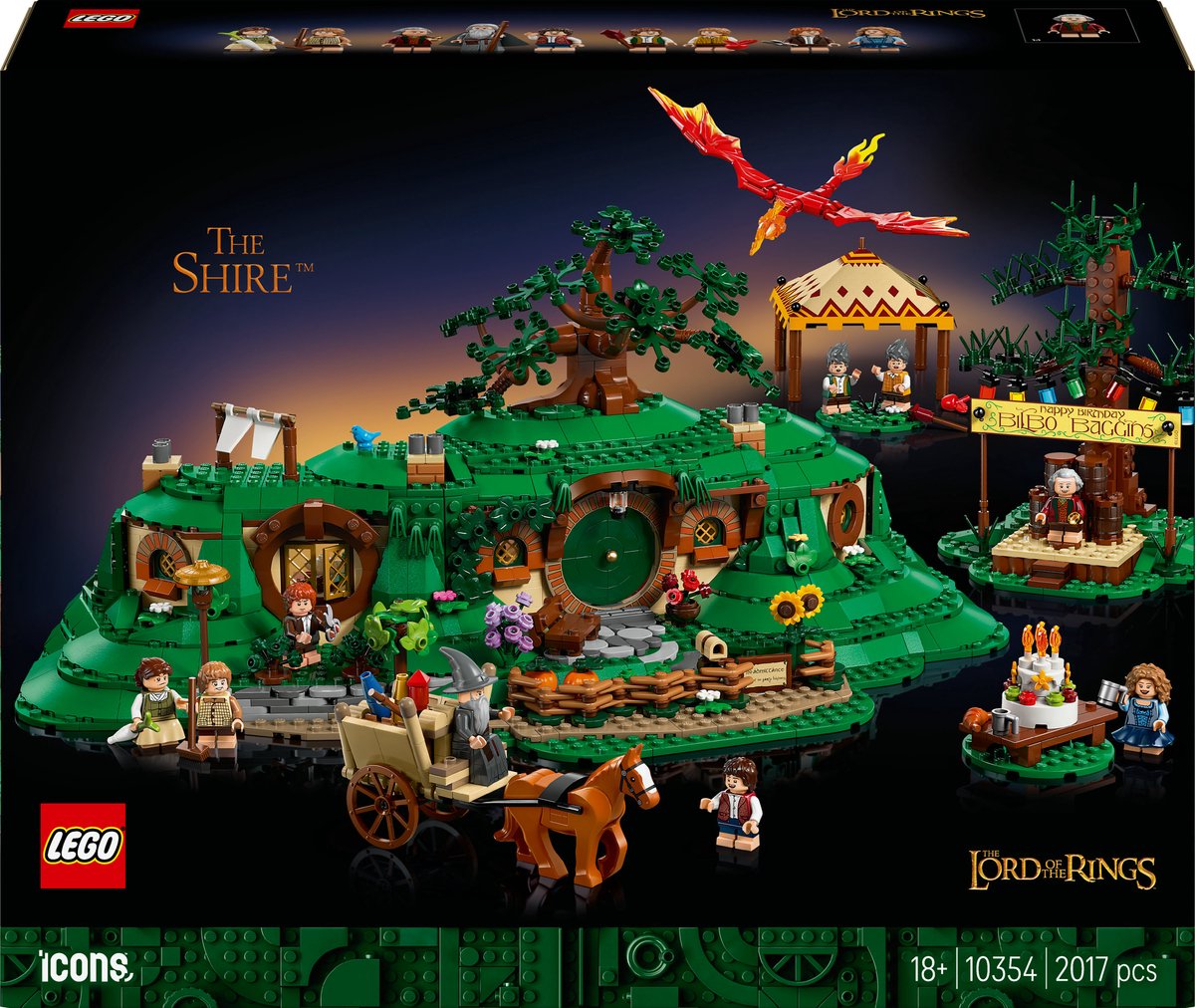 LEGO Icons The Lord of the Rings The Shire - 10354