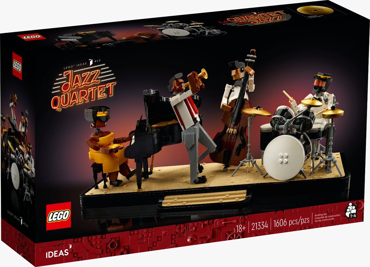 LEGO Ideas 21334 - Jazzkwartet