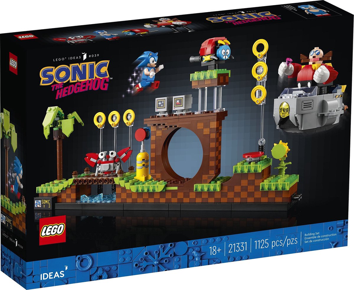 LEGO Ideas Sonic the Hedgehog™ - Green Hill Zone - 21331