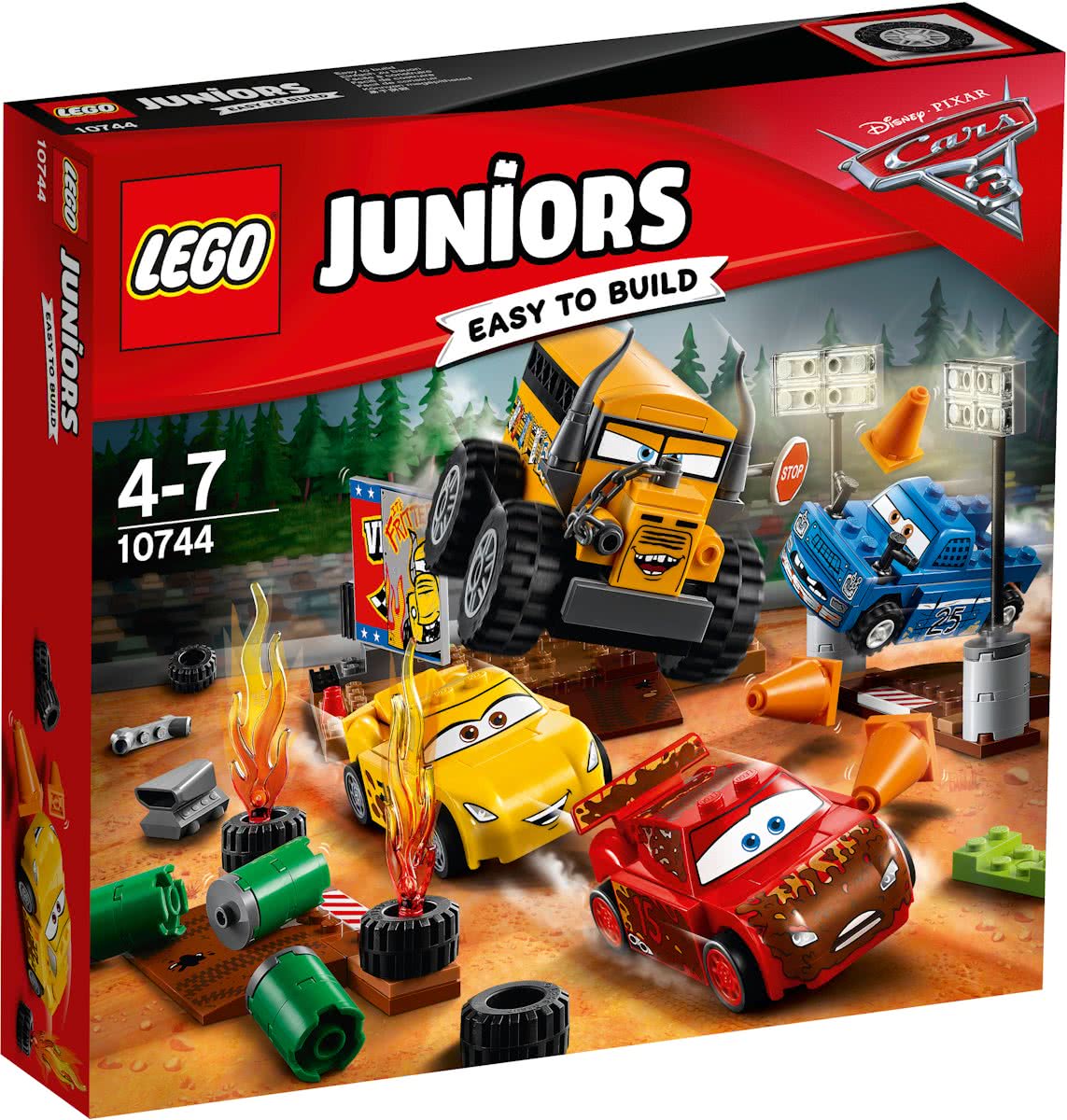 LEGO Juniors Cars 3 Thunder Hollow Crazy 8 Race - 10744