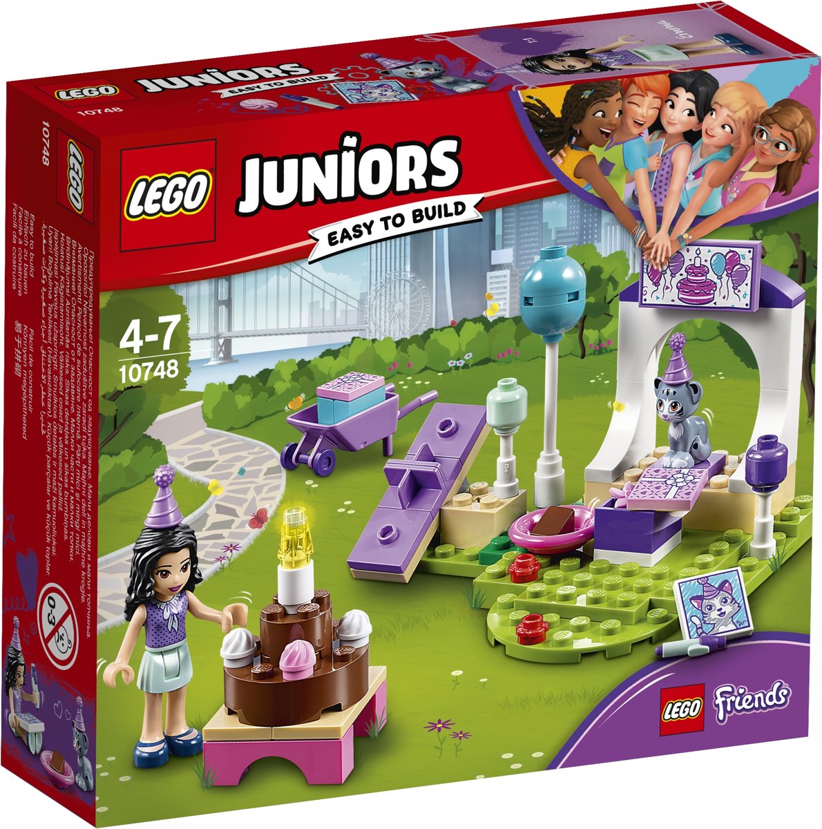 LEGO Juniors Friends Emmas Huisdierenfeestje - 10748