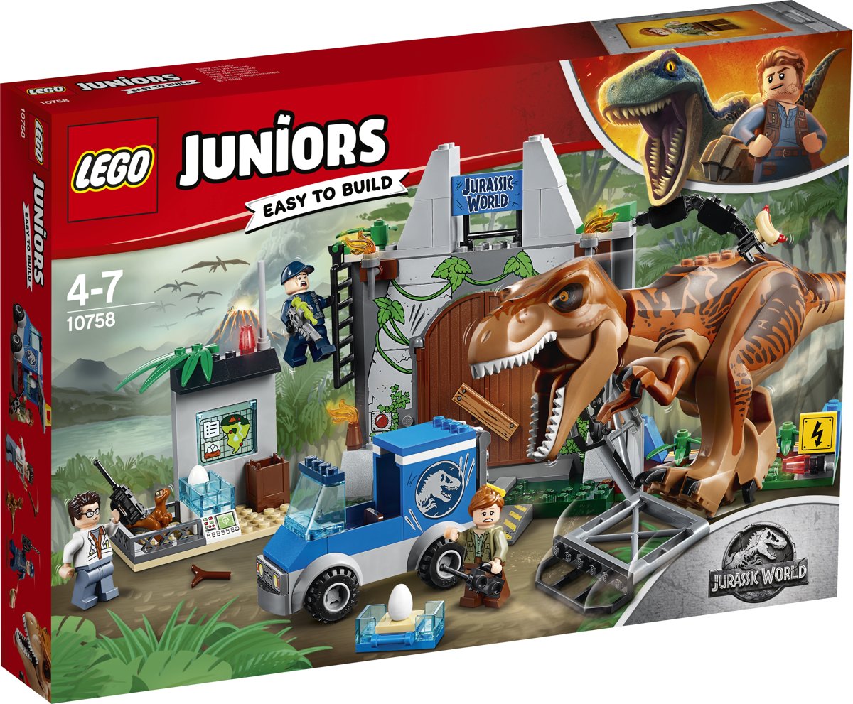 LEGO Juniors Jurassic World T-Rex Ontsnapping - 10758