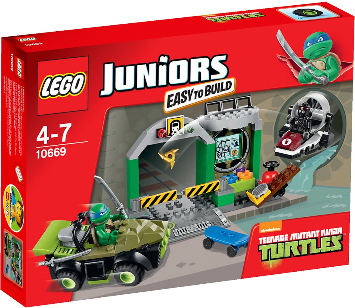 LEGO Juniors Ninja Turtles Hoofdkwartier - 10669