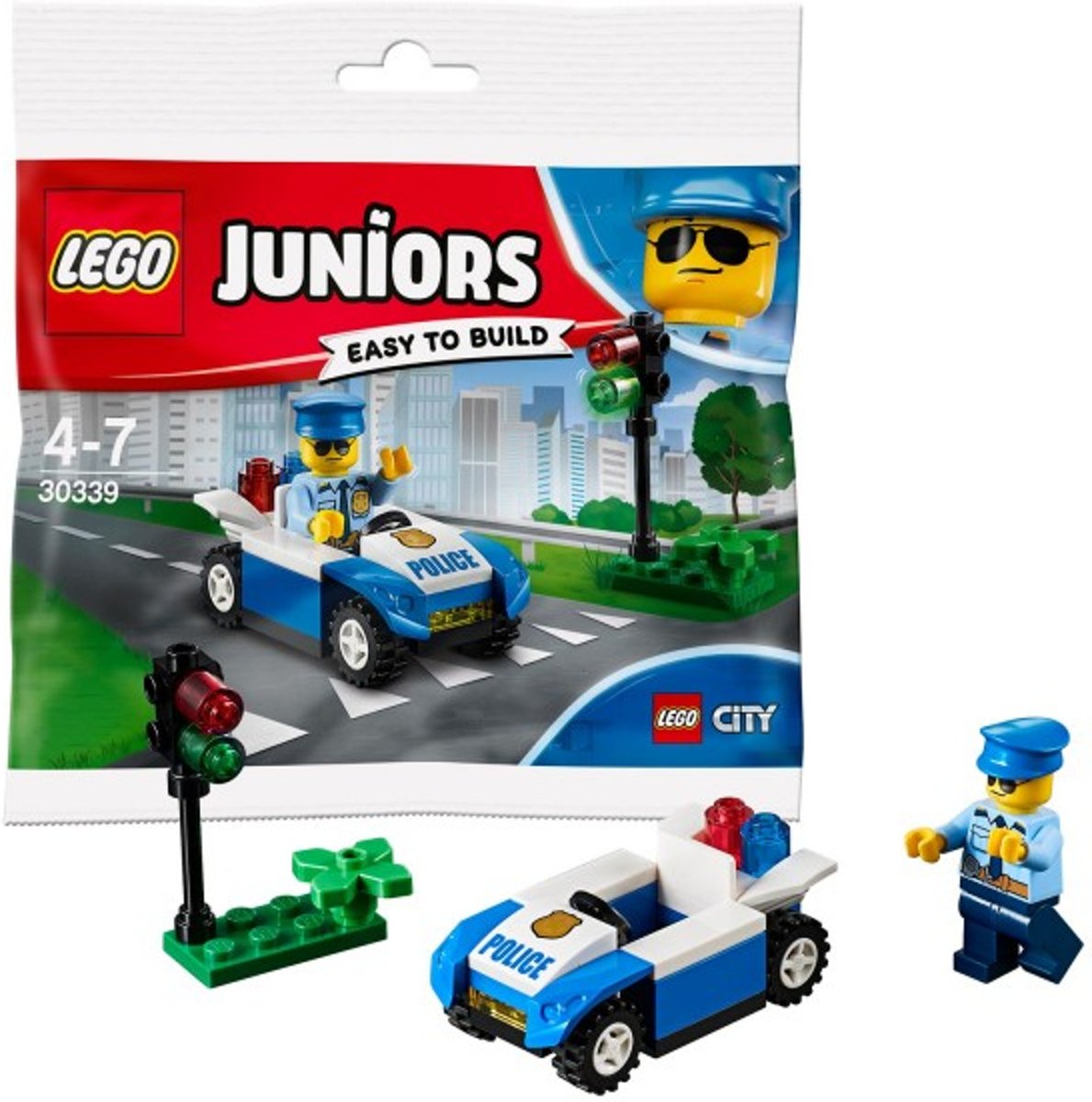 LEGO Juniors Politieauto - 20339 (zakje)