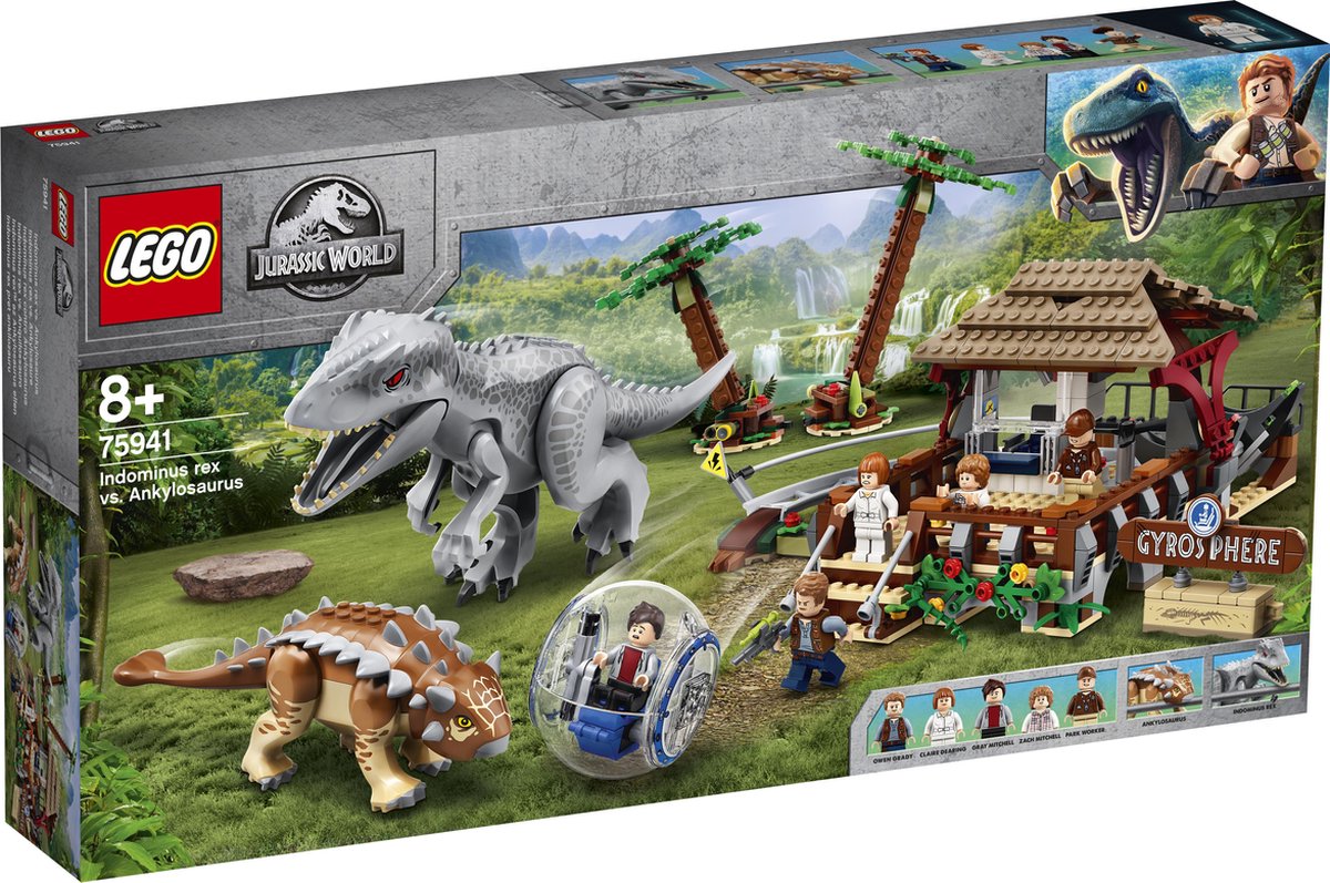 LEGO Jurassic World Indominus Rex vs. Ankylosaurus​ - 75941