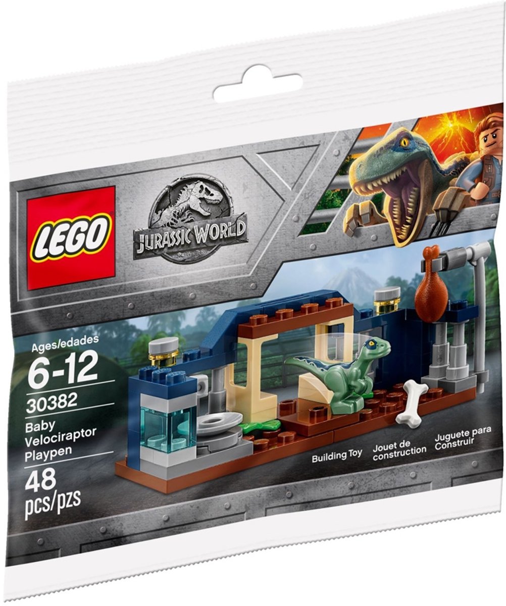 LEGO Jurassic World™ 30382 Baby Velociraptor Playpen (polybag)