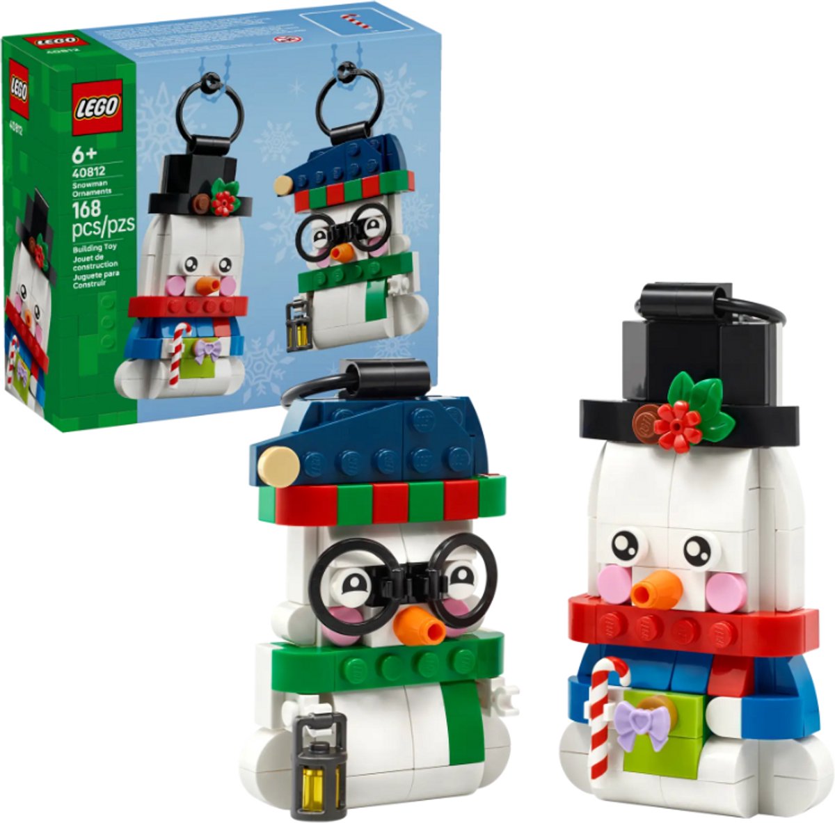 LEGO Kerst 40812 - Sneeuwpopornamenten