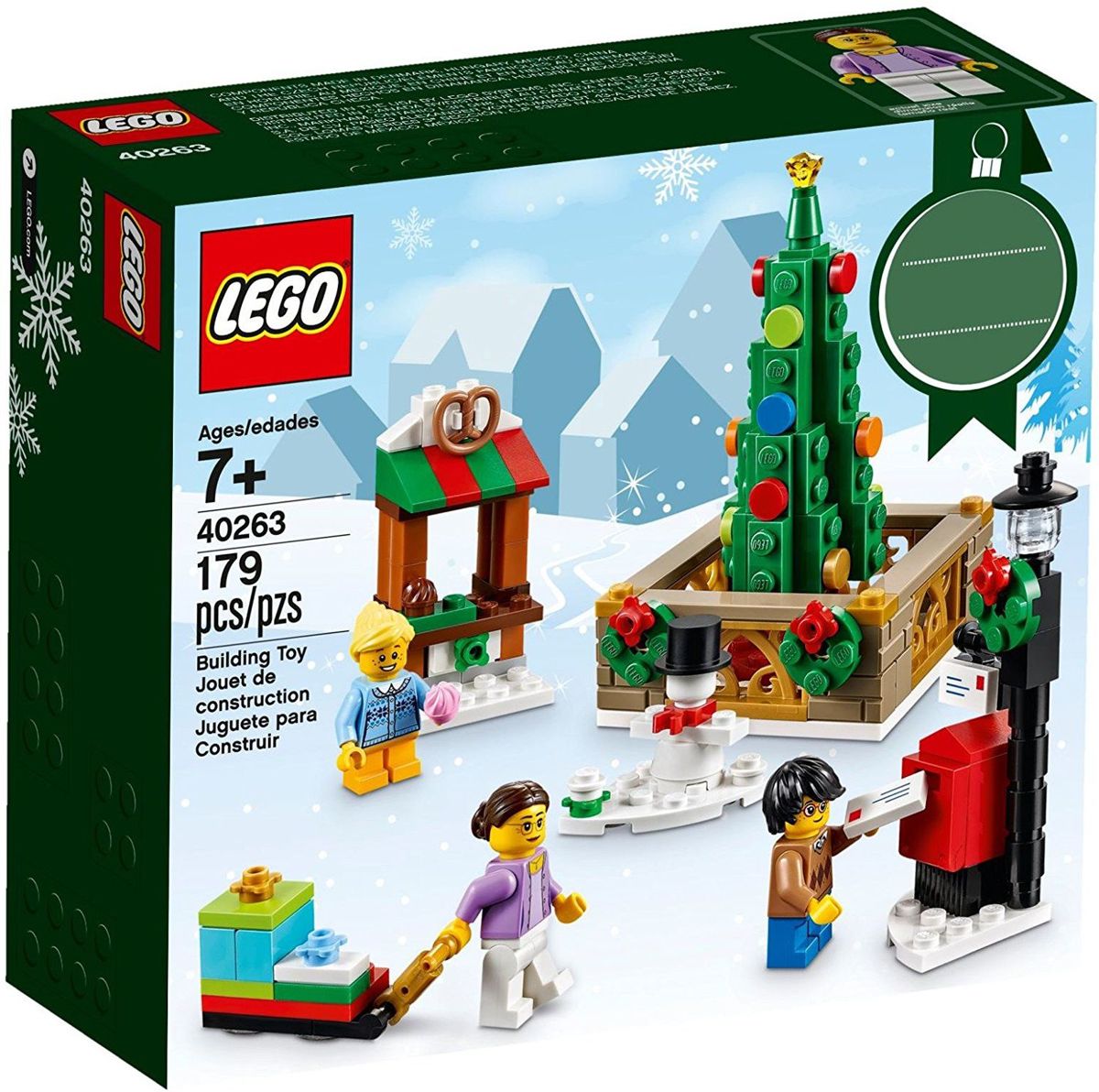 LEGO Kerstmis Dorpsplein - 40263