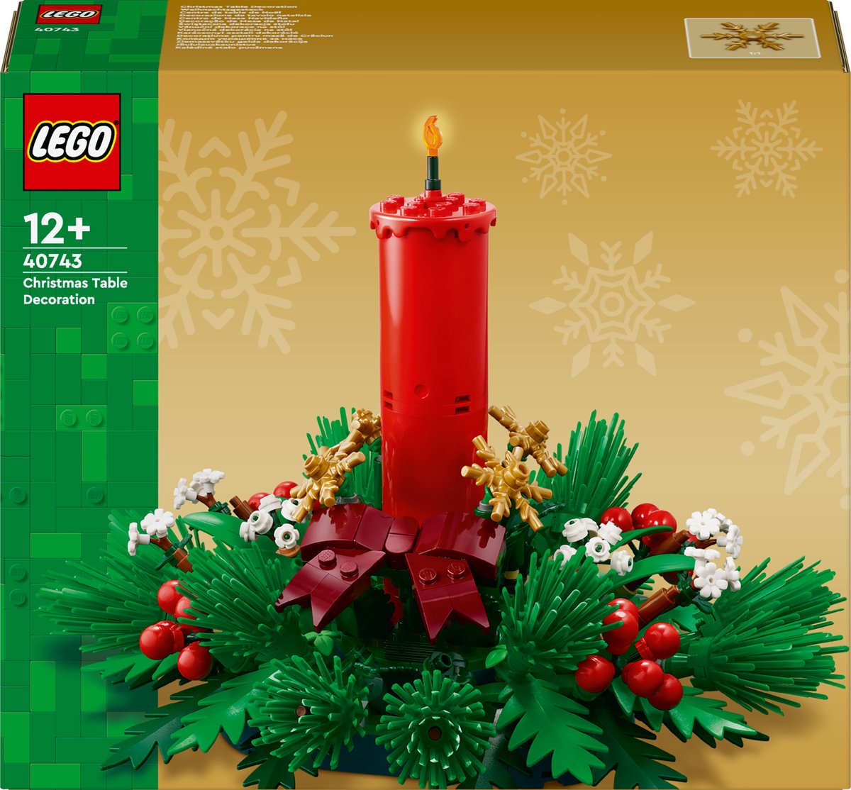 LEGO Kersttafeldecoratie - 40743