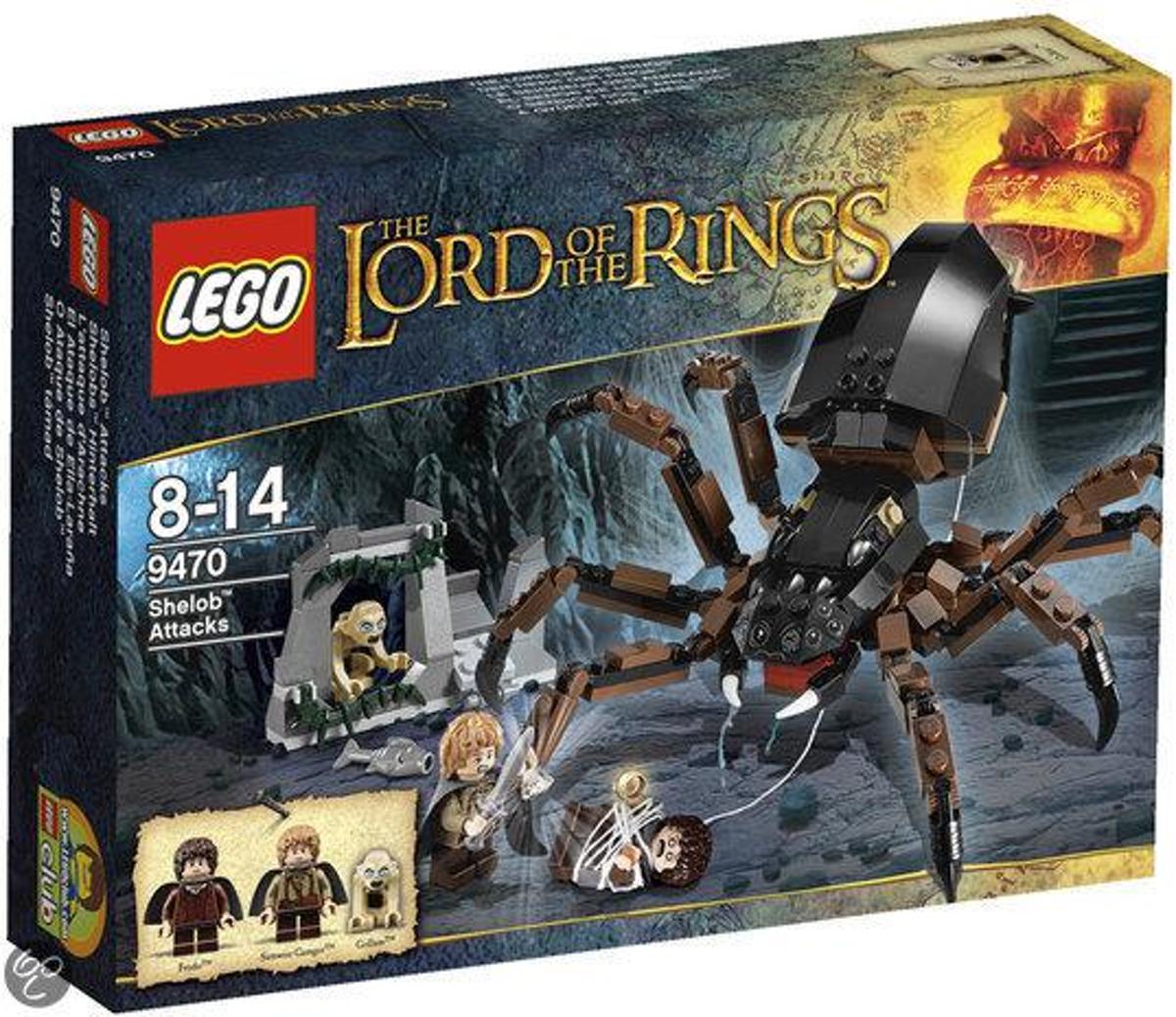 LEGO Lord of the Rings Aanval van Shelob - 9470