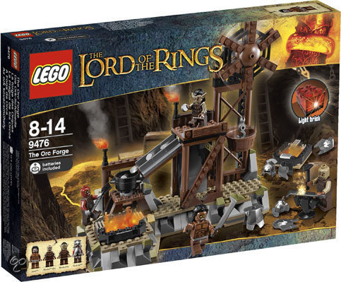 LEGO Lord of the Rings The Orc Forge - 9476