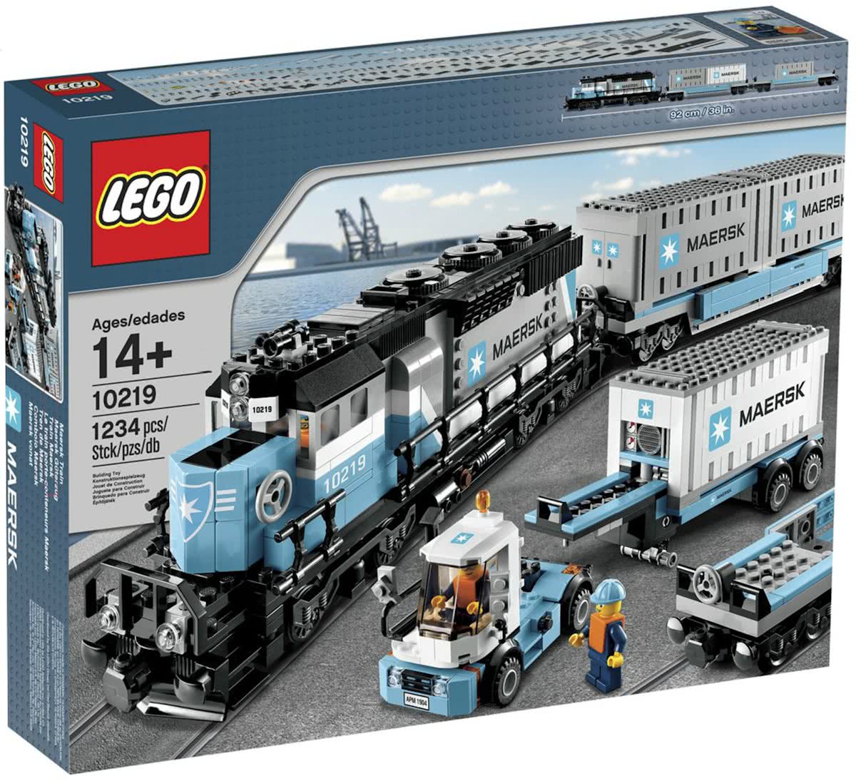 LEGO Maersk Trein - 10219