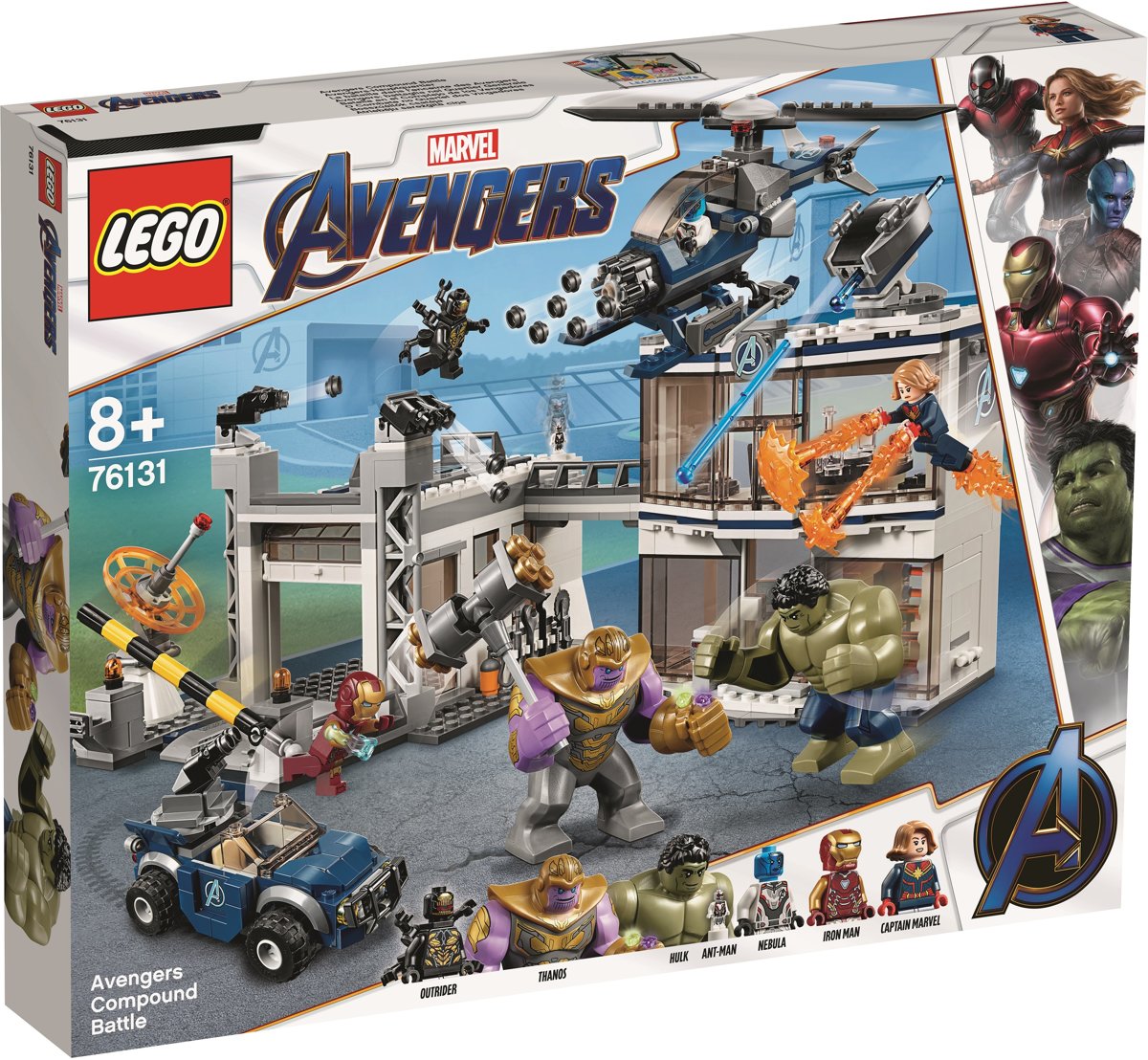 LEGO Marvel Avengers Strijd bij de Basis van de Avengers - 76131