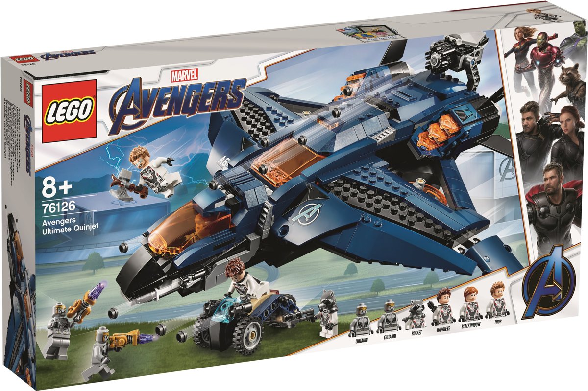 LEGO Marvel Avengers Ultieme Quinjet - 76126