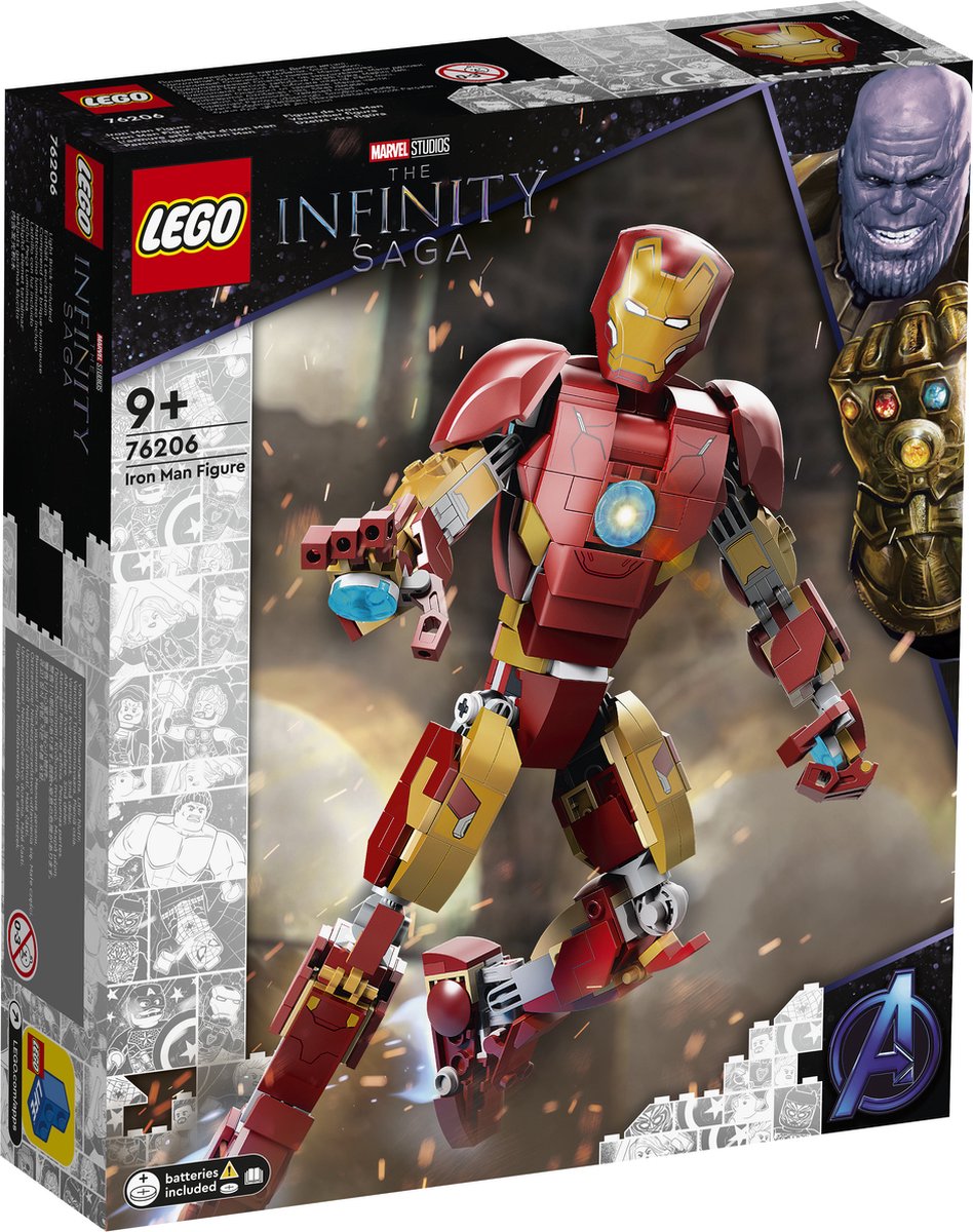   Marvel Iron Man Figuur - 76206